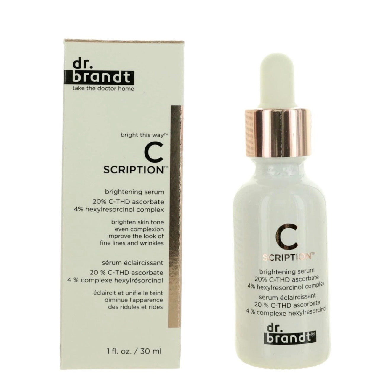 Dr. Brandt Bright This Way C Scription by Dr. Brandt, 1oz Brightening Serum