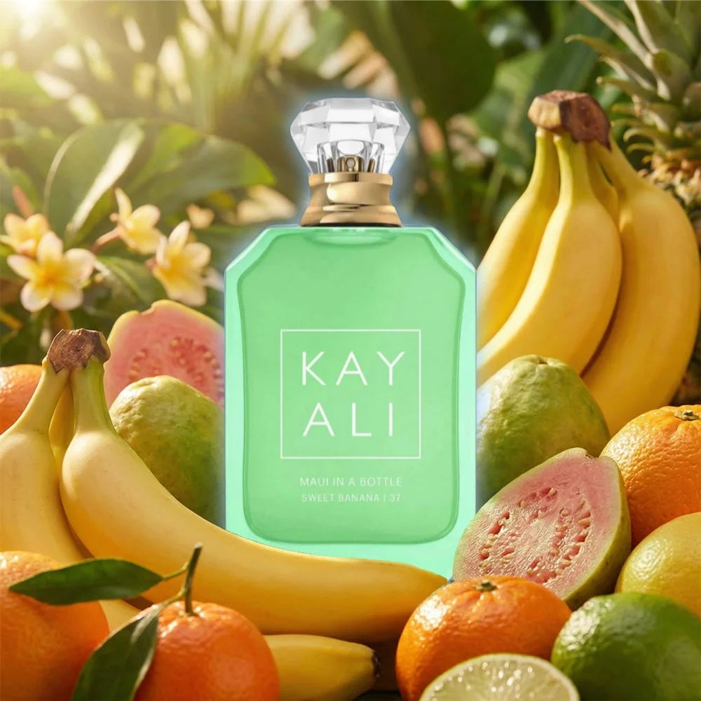 KAYALI 37 Maui in a Bottle Unisex EDP 100ml Long-Lasting Daily Fruity Perfume Banana Coconut Amberwood Fragrance