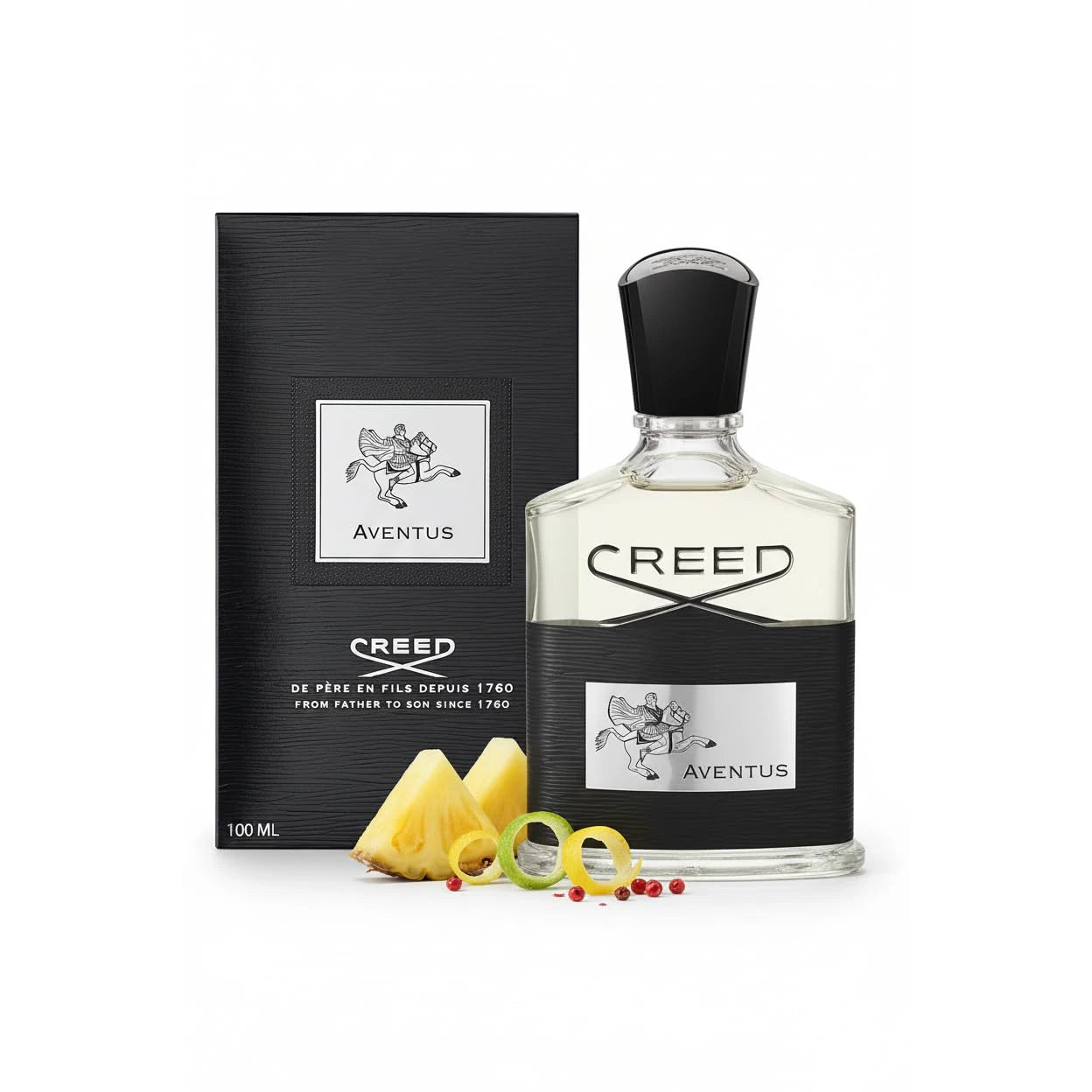 Creed Aventus Eau De Parfum For Men - 3.3 Fl Oz Cruelty-Free Fruity Woody Bergamot